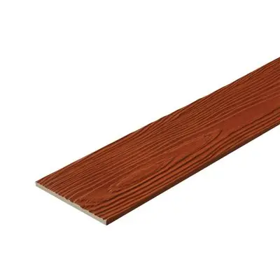 Plank Advance Teak SHERA Square Cut Size 15 x 300 x 0.8 CM. Cherry Red