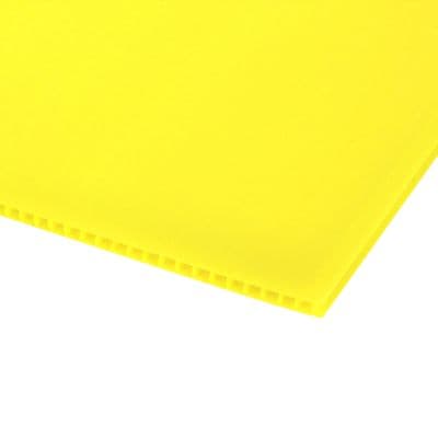 Poster Board? 3 mm PLANGO Size 65 x 122 cm Yellow