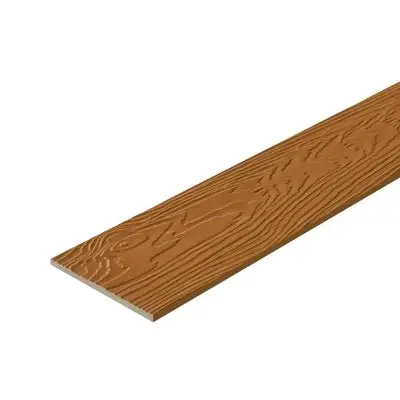 Plank Advance Teak SHERA Square Cut Size 15 x 300 x 0.8 CM. Golden Teak