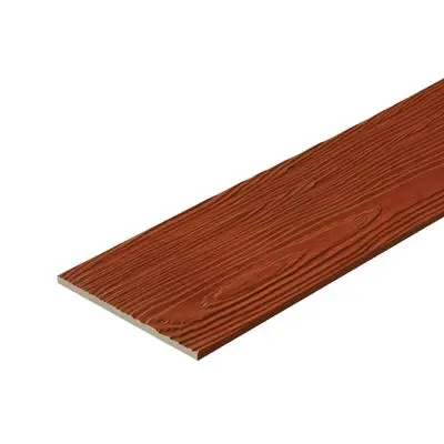 Plank Advance Teak SHERA Square Cut Size 20 x 300 x 0.8 CM. Cherry Red