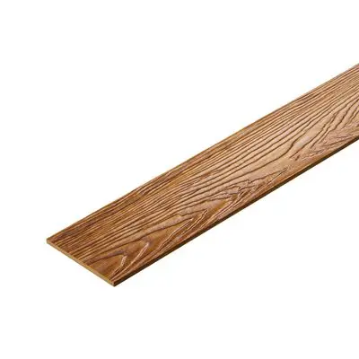 Plank SHERA Teak Shine Light Size 15 x 300 x 0.8 CM. Brown Teak