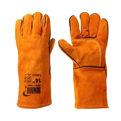 Safety Glove YAMADA Size 14 Inch Brown