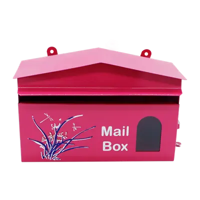 GIANT KINGKONG Fancy Mailbox, 28.5 x 11.5 x 17.5 Cm., Pink Color