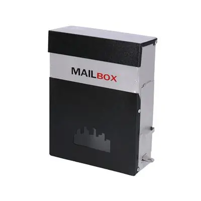 GIANT KINGKONG Building Mail Box, 30.5 x 23.5 x 8.3 CM., Color Black - Grey