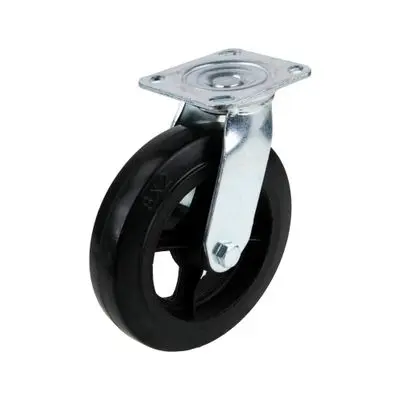 Rubber Casters GIANT KINGKONG No. 1083-200 Size 20 CM. Black