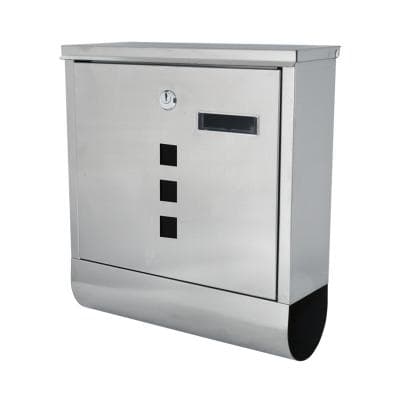 Stainless Mail Box GIANT KINGKONG MD001 Size 335 x 305 x 96 MM. Dark Stainless