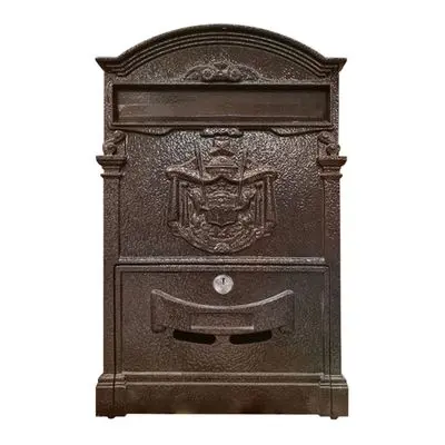 Aluminium Mail Box GIANT KINGKONG ME001 Size 420 x 260 x 85 MM. Brown
