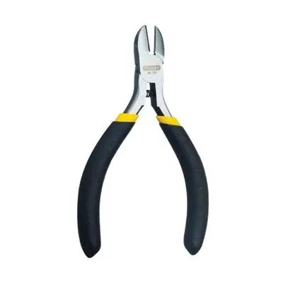 Diagonal Cutting Pliers STANLEY No.84-124 Size 4 Inch Black - Yellow