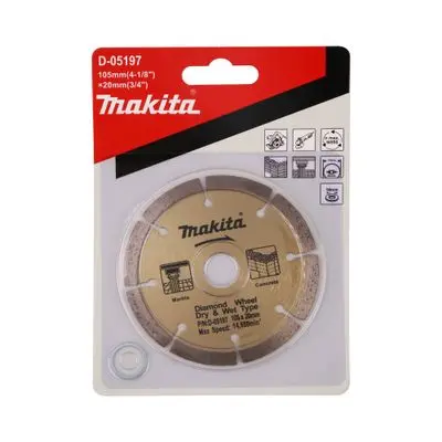 Cut Off Disc MAKITA D-05197 Size 4 Inch Yellow