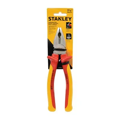 VDE Combination STANLEY No. 84-002 Size 8 Inch Black - Yellow