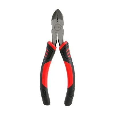 Diagonal Cutting Pliers SOLO No.5136-6 Size 6 Inch Red - Black