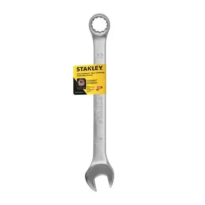 ประแจแหวนข้างปากตาย STANLEY รุ่น STMT80222-8 ขนาด 12 มม. สีเงิน