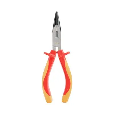 Insulated Long Nose Pliers PUMPKIN No. 14812 Size 6 Inch Red - Yellow