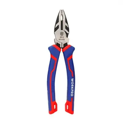 WORKPRO CR-V Combination Pliers (WP231026), 8 Inches