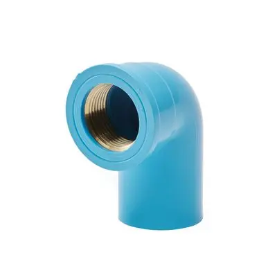 Brass Faucet Elbow 90 WS Degree SCG Size 1/2 inch Blue