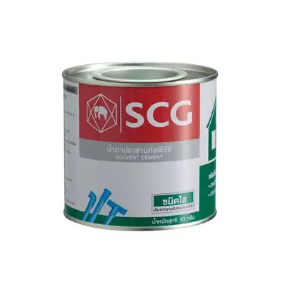 Solvent Cement Atardard SCG Size 50 g. Clear