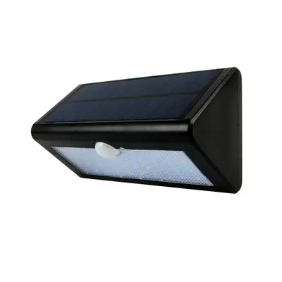 Solar Wall Lamp EVE LIGHTING WSL-12/5.6W/30K Size 20.8 x 11.6 x 8.5 CM. Black