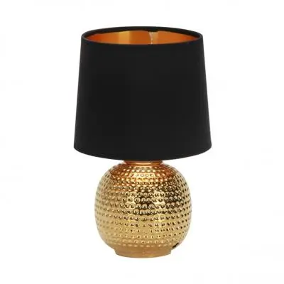 Table Lamp (E27x1) LUZINO FH4471S Black - Gold