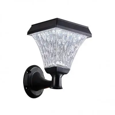 Solar Hanging Lamp 1W Double-Color (Warm White+Cool White) LUZINO TB-3668 Black