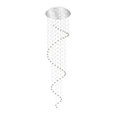 LUZINO Swan Ceiling Lamp (MX120506-9A GU10x9), Clear