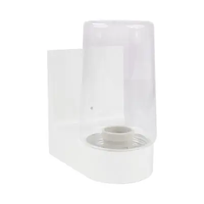 LUZINO Wall Outdoor Lamp E27x1 (GD002-S-JAR-W8-WH), White - Clear Color