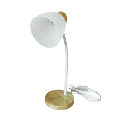 LUZINO Study Lamp E27x1 (TD-102), White Color
