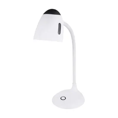 LUZINO Study Lamp E27x1 (MT-609 15W-GR), White - Grey Color
