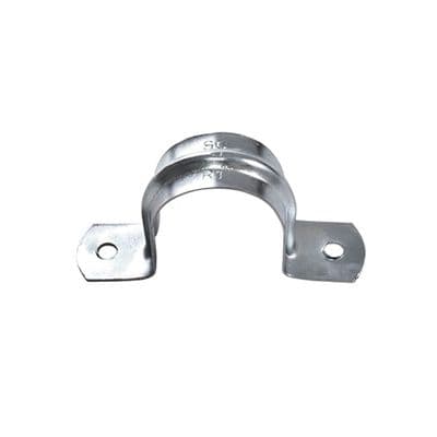 2 Pins Clamp SC EMT Model ECL2 - 050 Size 1/2 INCH. (1x10) Silver