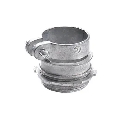 Hose Connector Model SC FC - 050 Size 1/2 INCH. (1x10) Silver