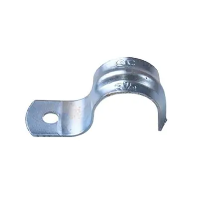 1 IMC Thick Pipe Clamp Model SC No. 1/2 INCH (Pack 10 Pcs.) Silver