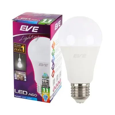 Bulb LED E27 11 W Daylight EVE LIGHTING LED A60 11W