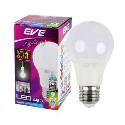 Bulb LED 9 W Daylight EVE LIGHTING LED A60 E27
