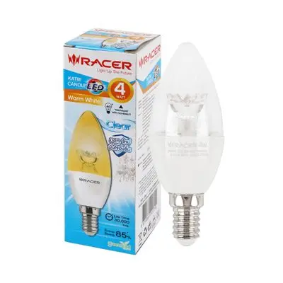 RACER LED Bulb 4 W Warm White (KATIE CANDLE 4W E14/WW)