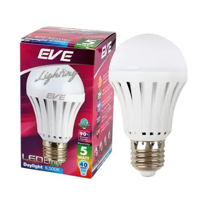 LED Buld EVE LIGHTING A60 EMERGENCY E27 Power 5 W Daylight