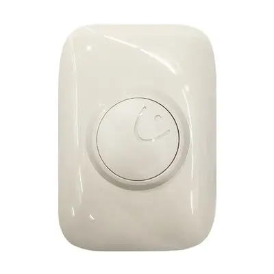 Duton Weatherproof Push Button With signal LED Light BTICINO 89YL IP44 Ivory
