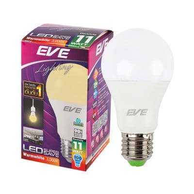 LED Bulb 11 W Warm White EVE LIGHTING SUPER SAVE A60 E27
