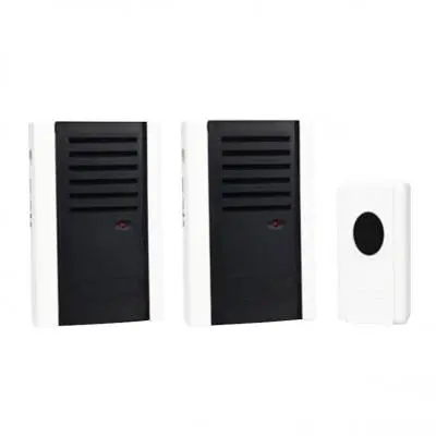 Wireless Doorbell 2 Chime LUZINO ZTB-83W(1V2) White
