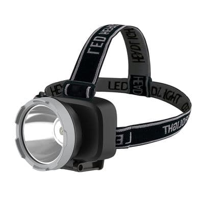 Head Lamp LED 3 W LUZINO KN-5032D Black - Grey