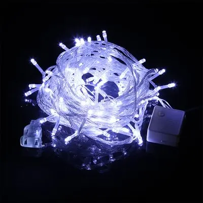 Christmas Light LED 100 Pcs. 4W LUZINO DCR-0102 Size 10 M. White