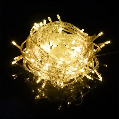 Christmas Light LED 100 Pcs. 4W LUZINO DCR-0103 Size 10 M. Warm White