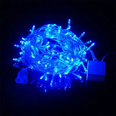 Christmas Light LED 100 Pcs. 4W LUZINO DCR-0104 Size 10 M. Blue