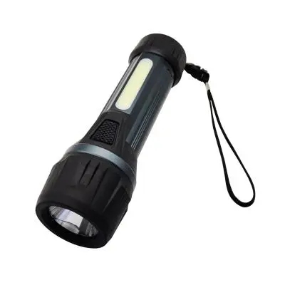 LED Flashlight LUZINO FL097 Black - Grey