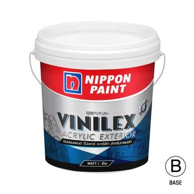 EXTERIOR PAINT NIPPON VINILEX MATT Size 2.5 gl. BASE B