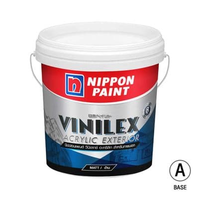 EXTERIOR PAINT NIPPON VINILEX MATT Size 2.5 gl. BASE A