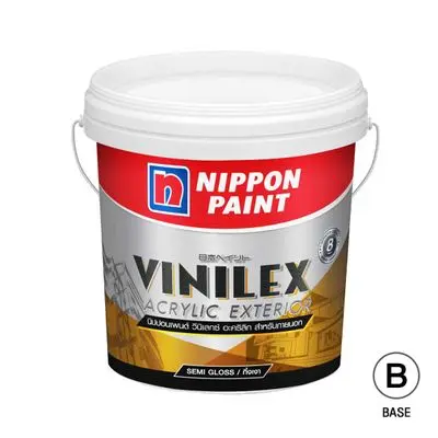 EXTERIOR PAINT SG NIPPON VINILEX ACRYLIC Size 2.5 gl. BASE B