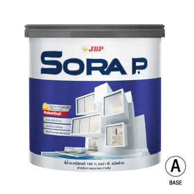 Exterior Paint Matt 1 Gallon JBP SORA P Base A
