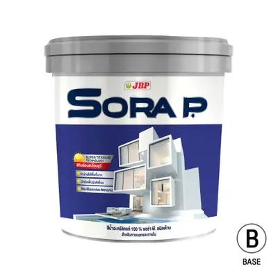 Exterior Paint Matt 2.5 Gallon JBP SORA P Base B
