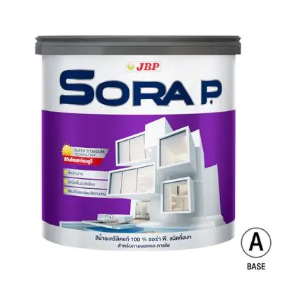 Exterior Paint SG 1 Gallon JBP SORA P Base A