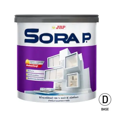 Exterior Paint SG 1 Gallon JBP SORA P Base D
