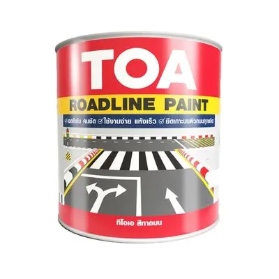 TOA Road Lone Paint Reflective, 3 Litre, Bright Yellow Color #718